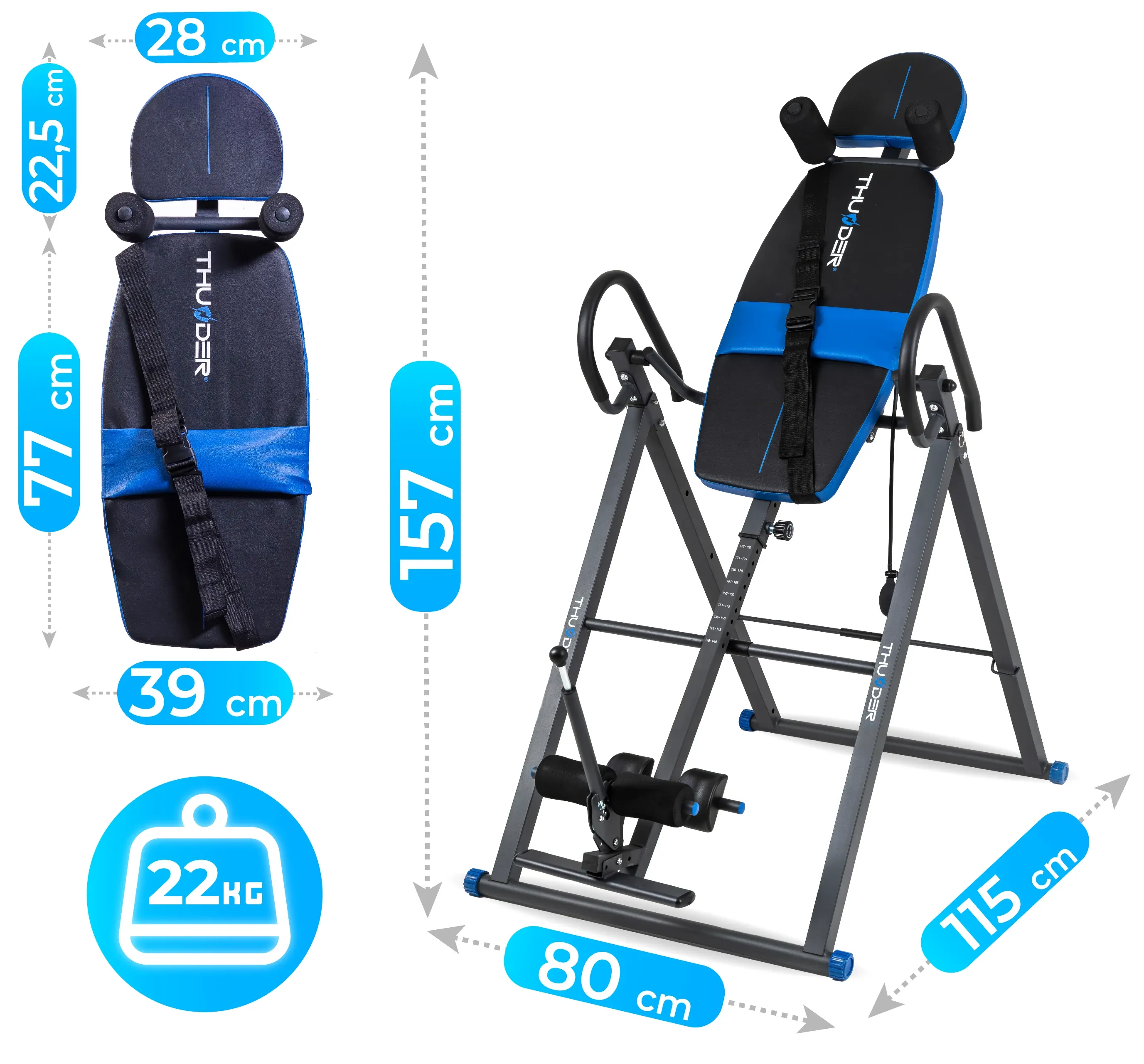 Zestaw akcesoriów do ławki BAGGY