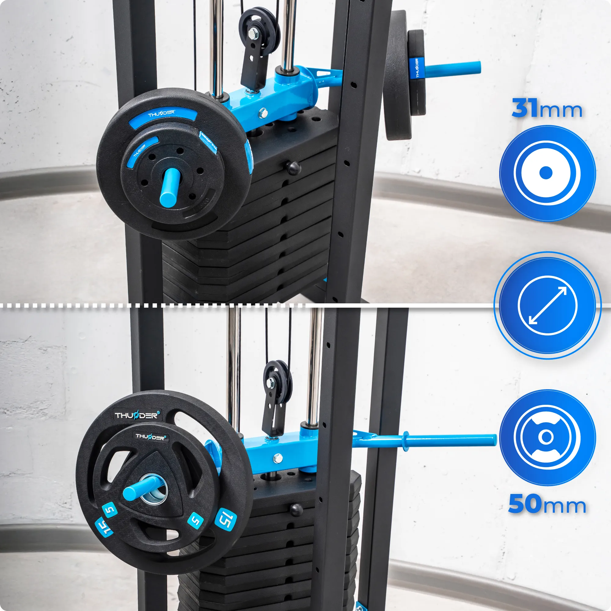 Atlas HEAVY – techniniai duomenys