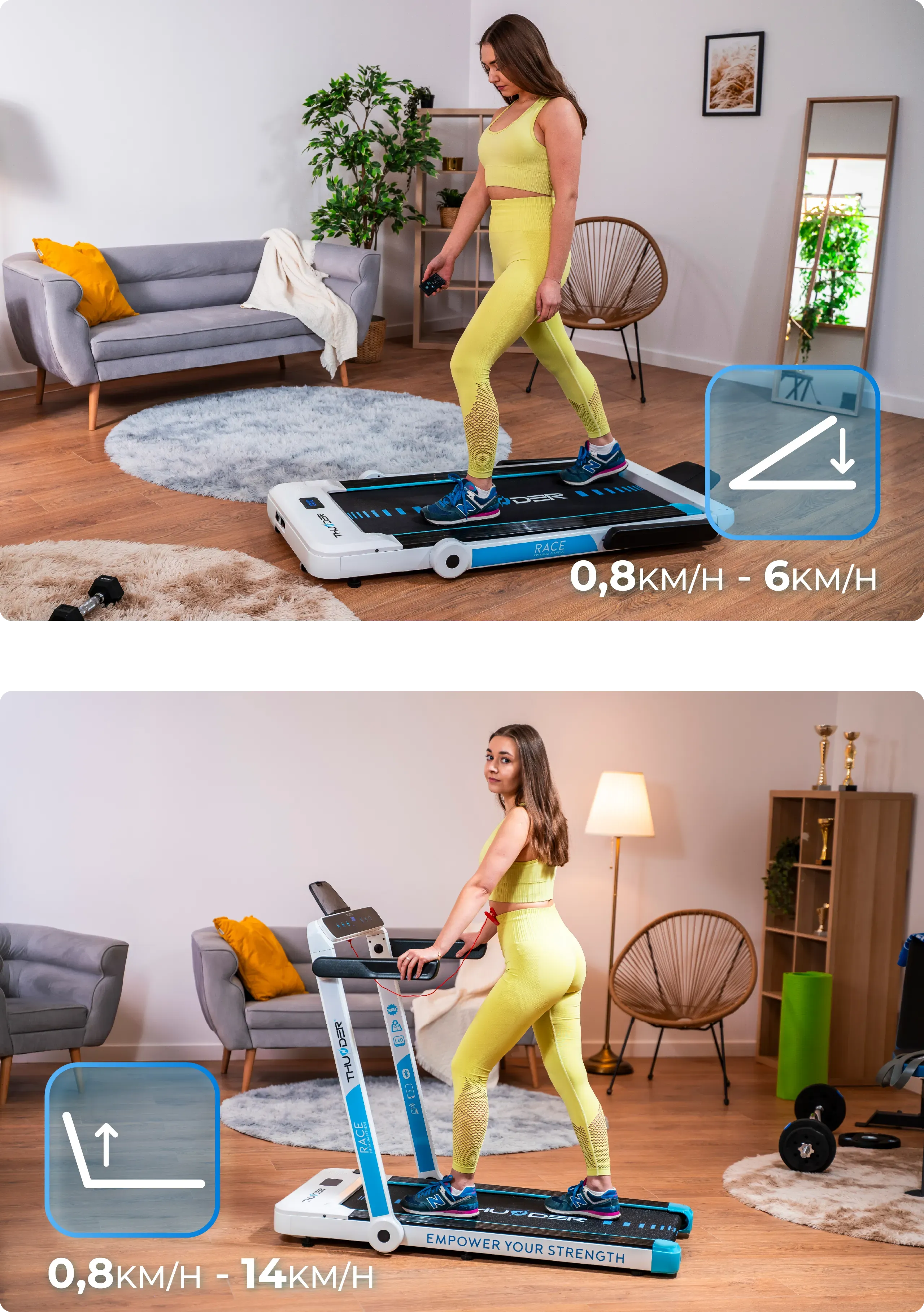 Bėgimo takelio funkcijos