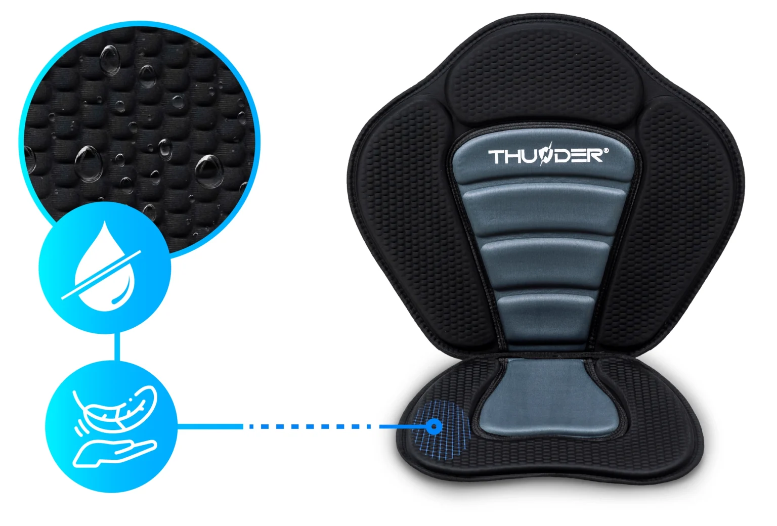 Tvirtas ir patogus sėdynė