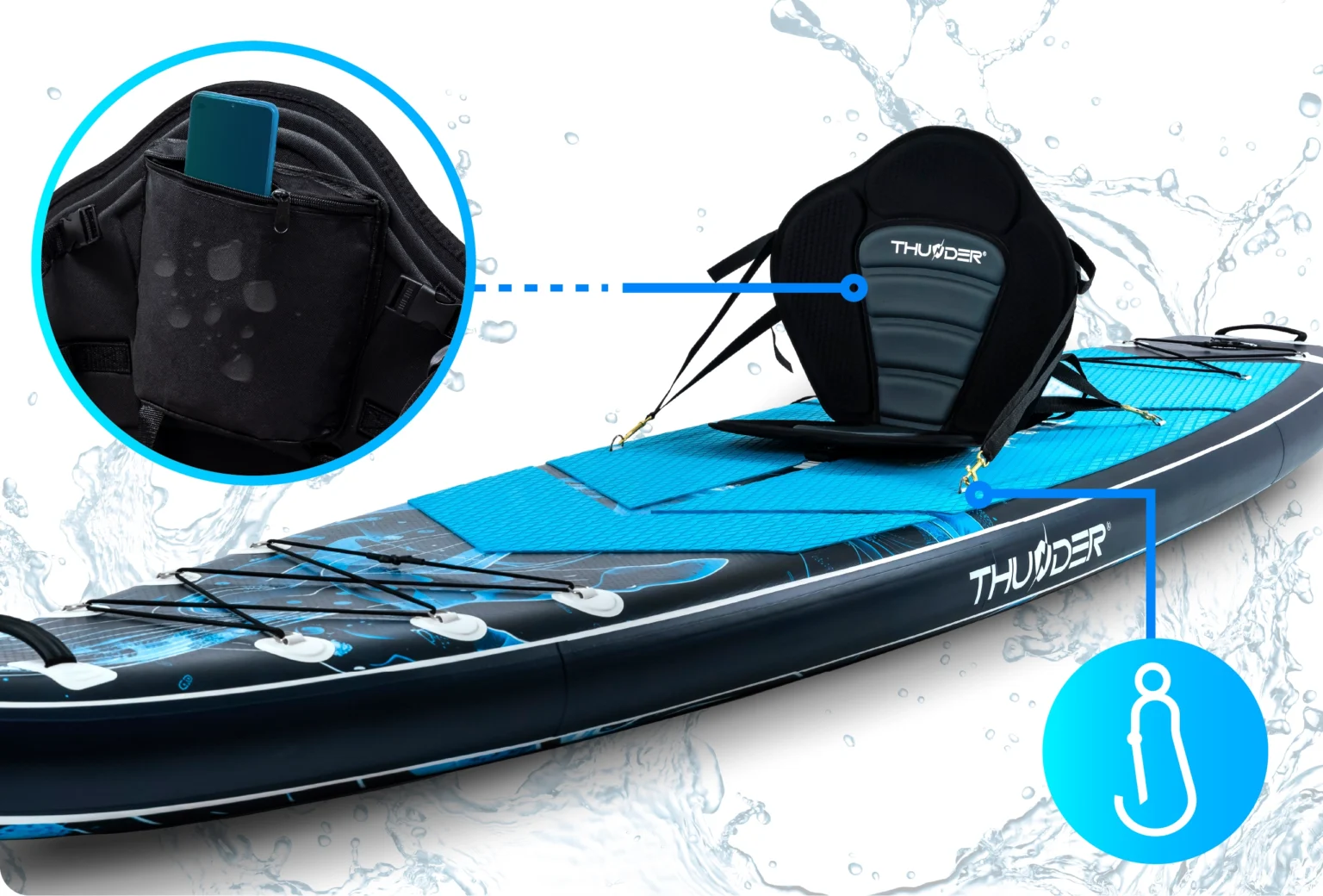 Universalus ir stabilus sėdynė