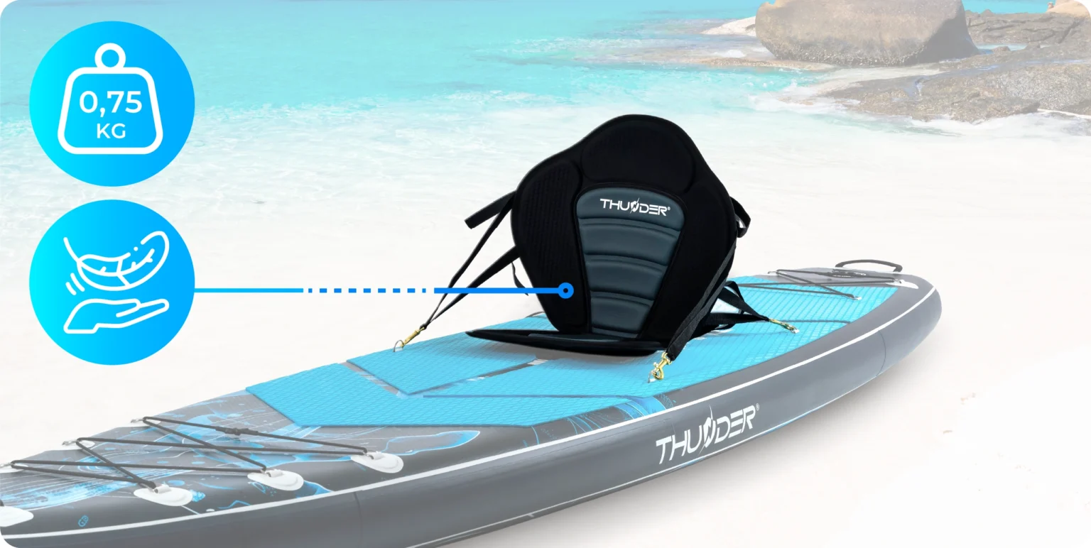 SUP sėdynės specifikacija