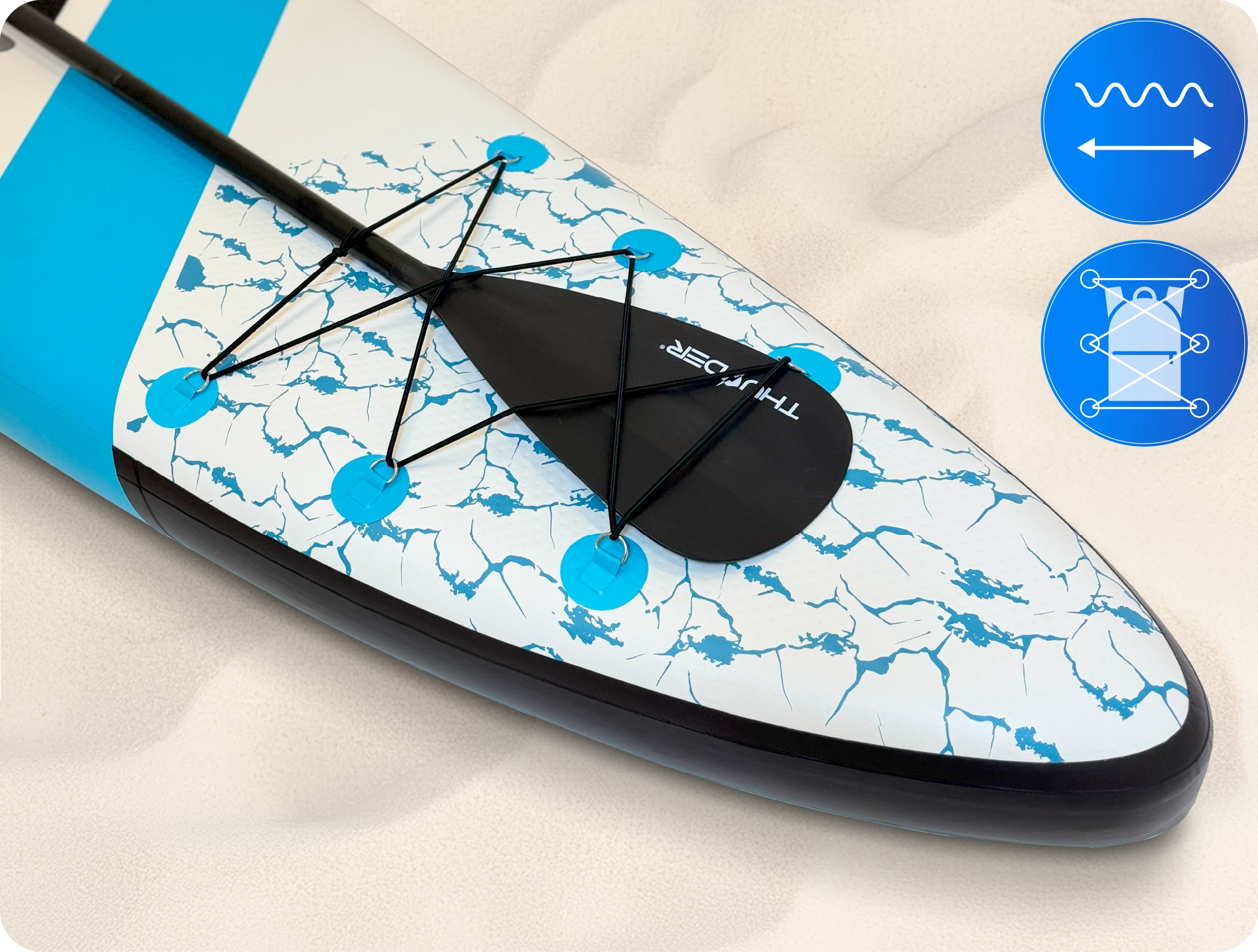 Bagażnik z linką elastyczną