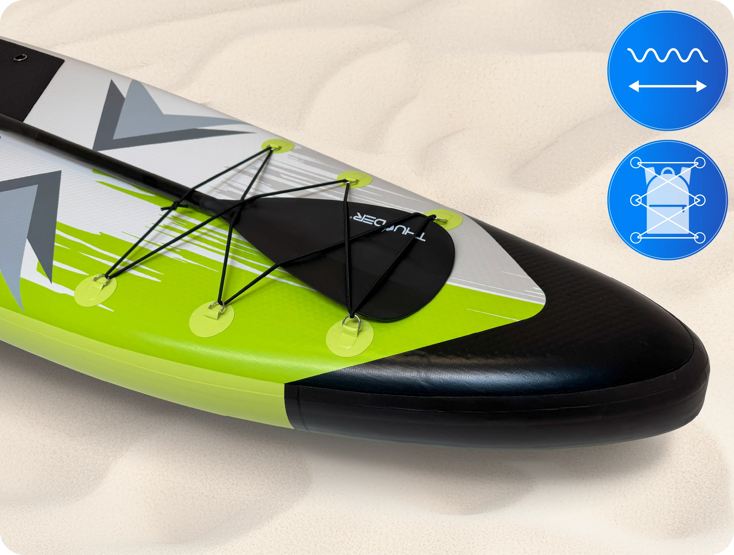 Bagażnik z linką elastyczną