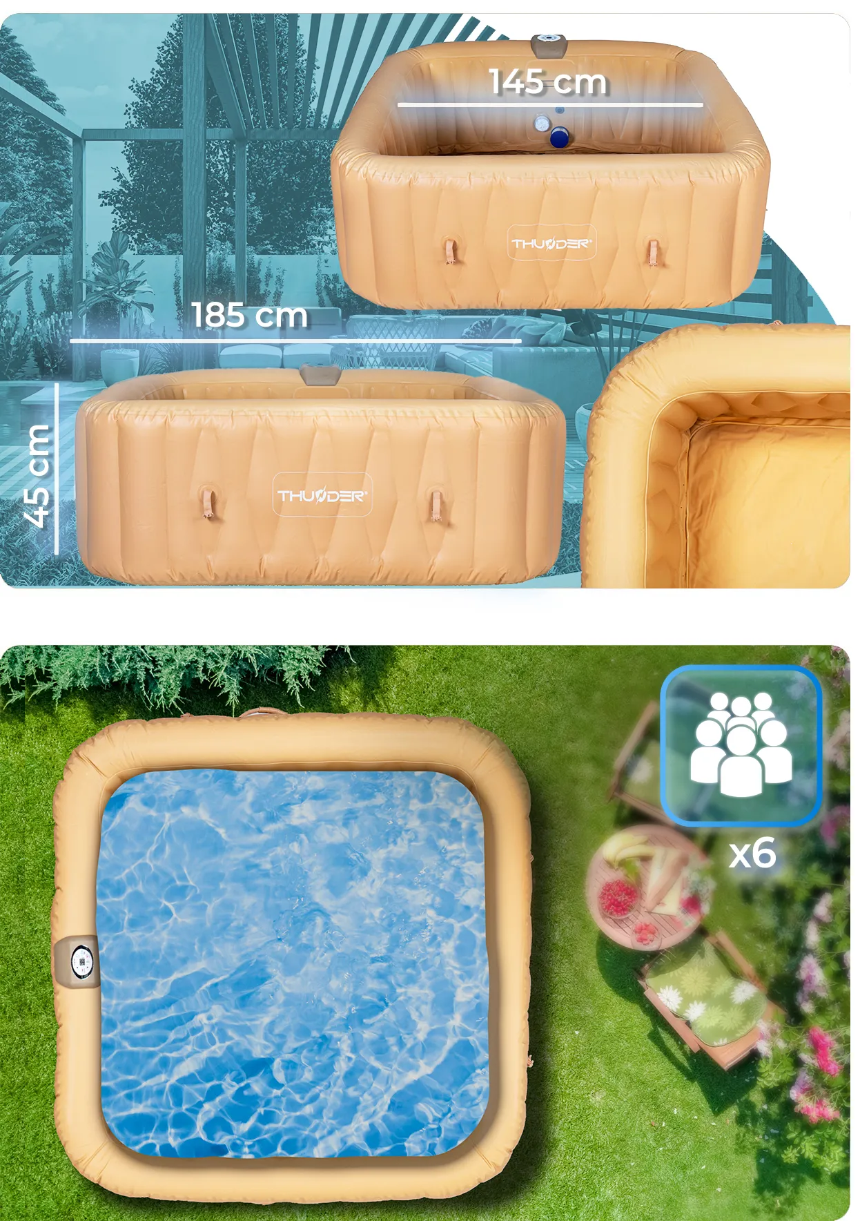 Parametry techniczne SPA FRAPPE