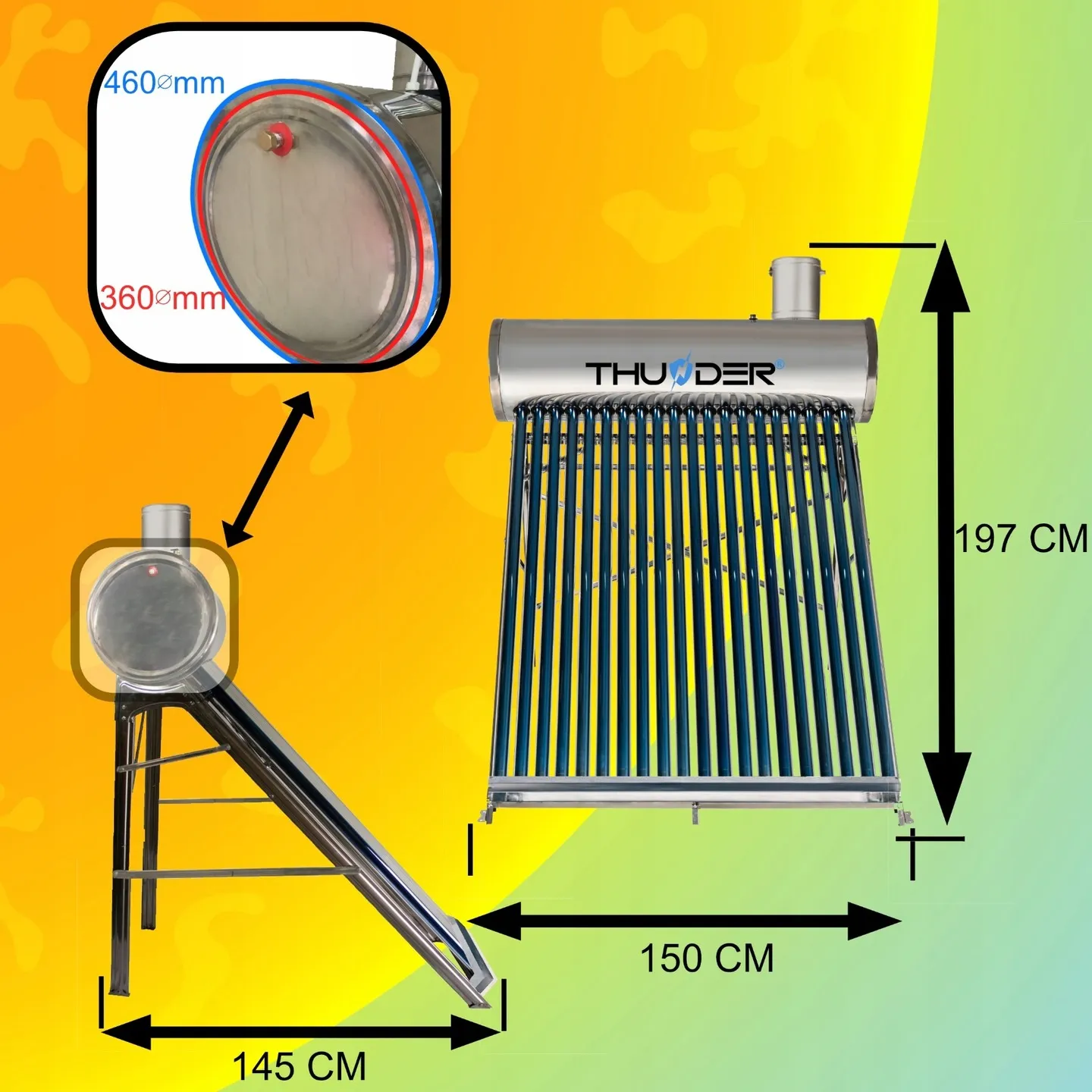 300L talpos matmenys