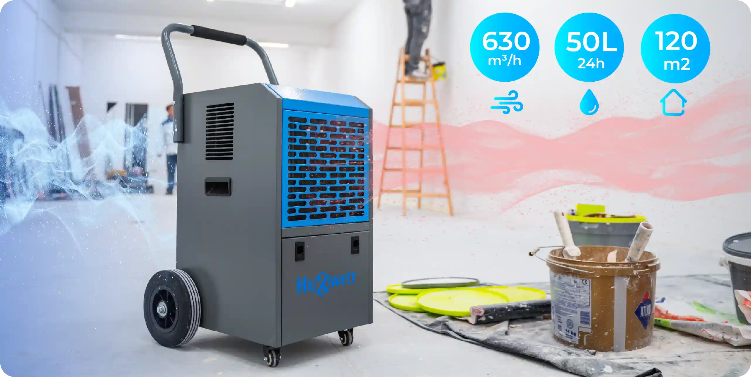 50 L per parą produktyvumas