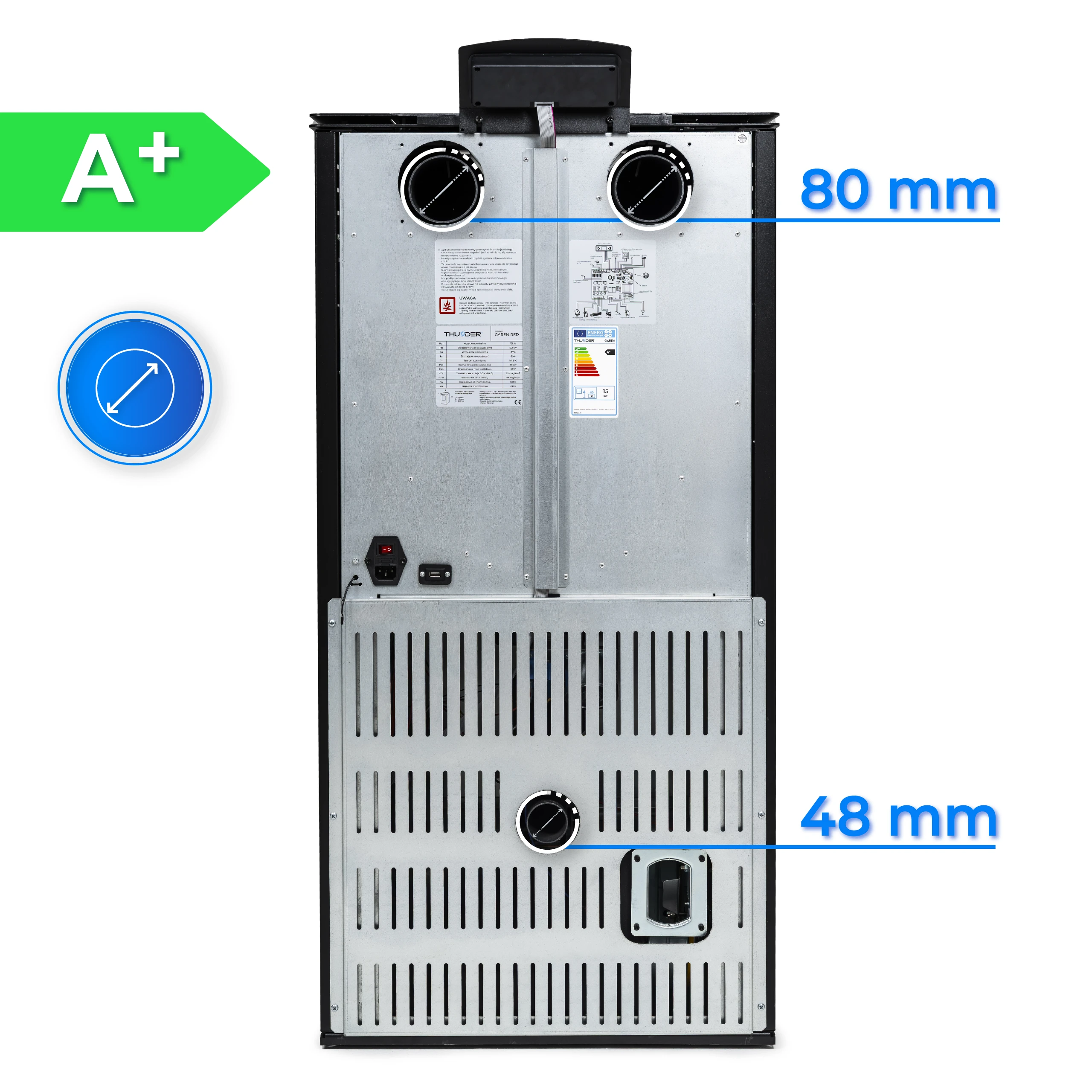 Dūmų išvedimas – GAREN-RED