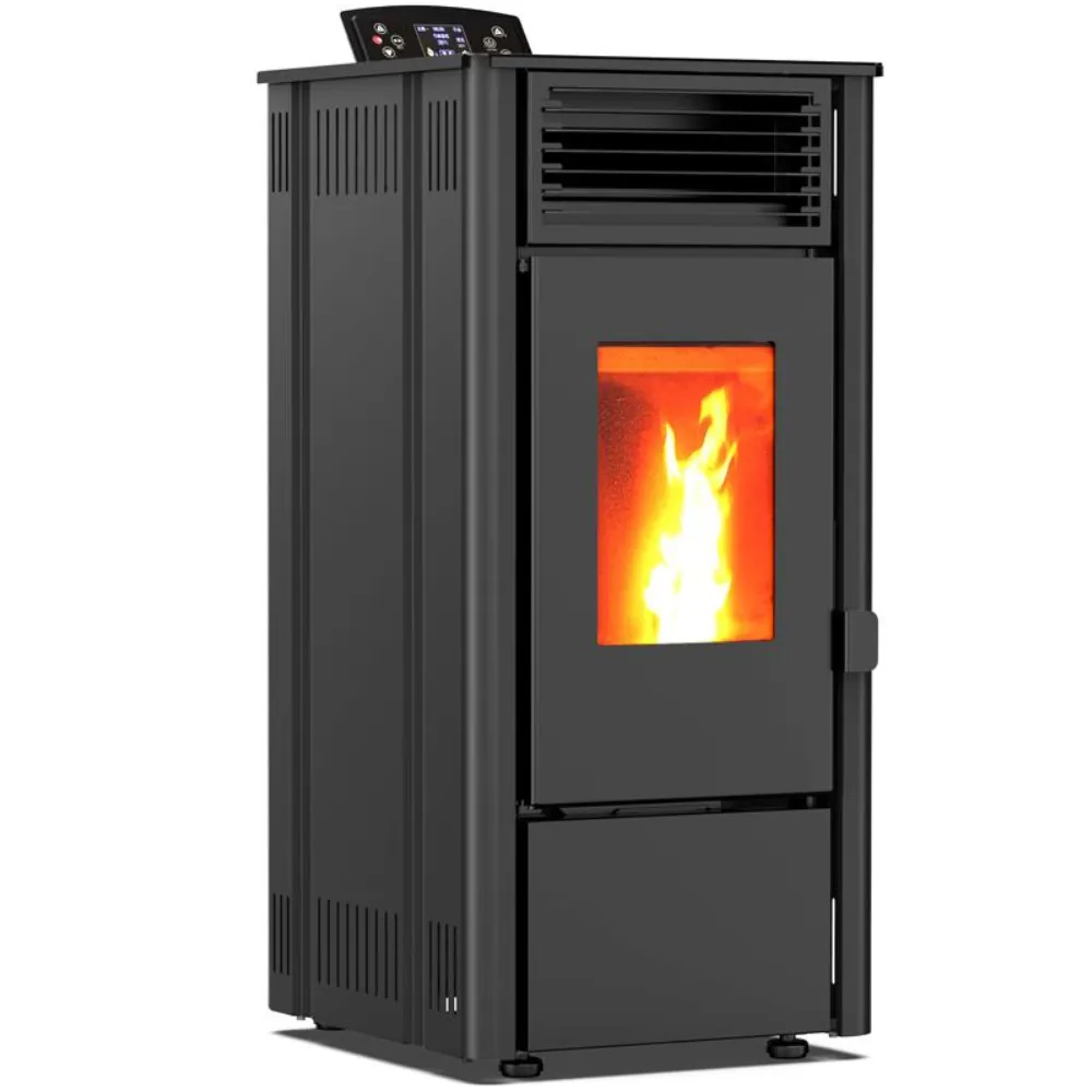 Laisvai stovintis peleto krosnis 8,1 kW – THUNDER SOPHIA-BLACK