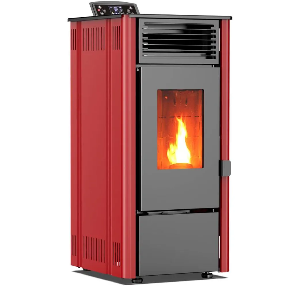 Laisvai stovintis peleto krosnis 8,1 kW – THUNDER SOPHIA-RED