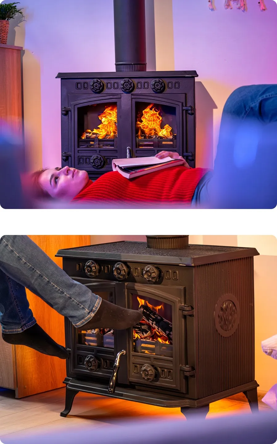 Medienos krosnies Thunder specifikacija