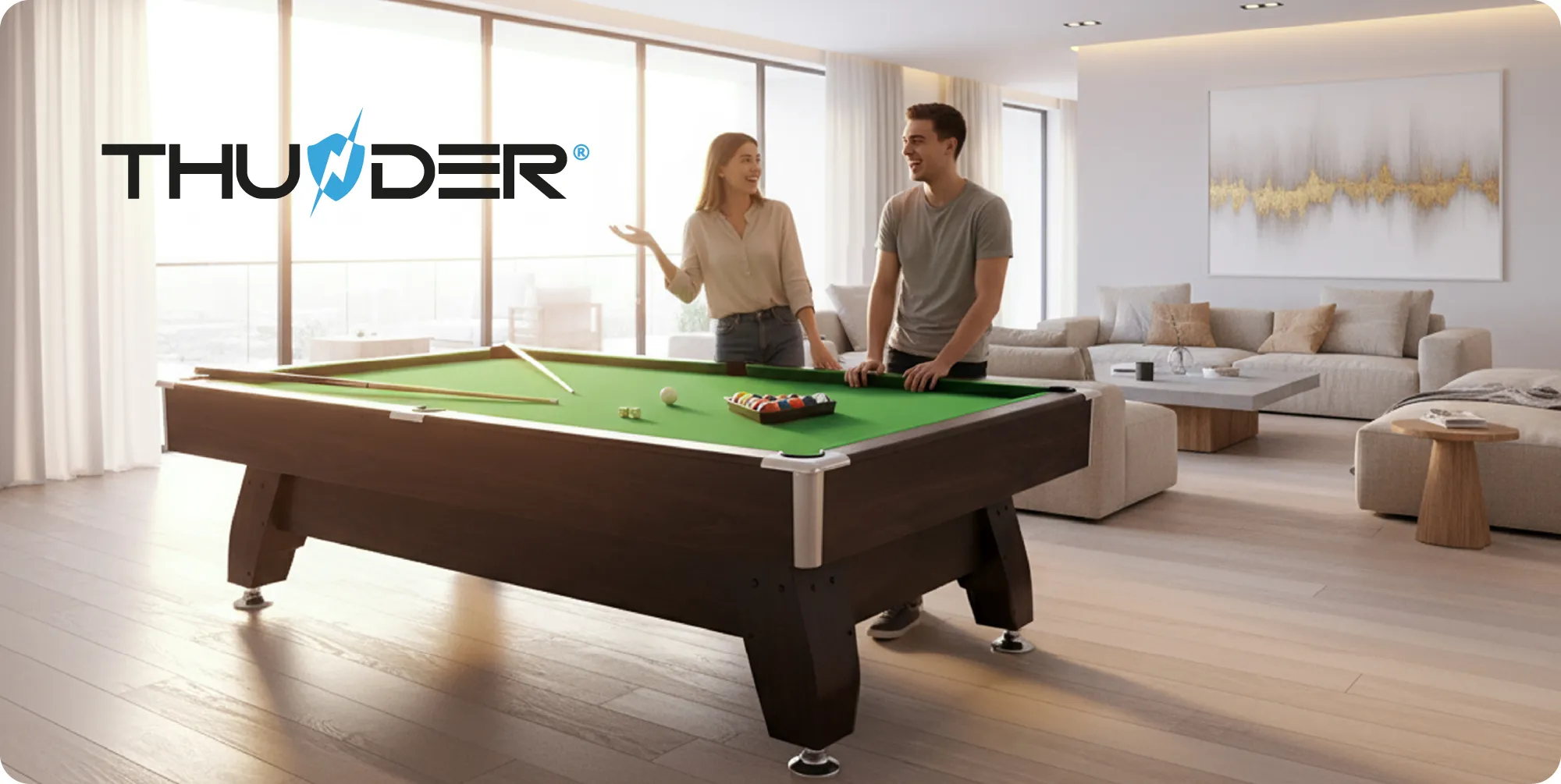 Stół bilardowy BOLD-BROWN-8FT