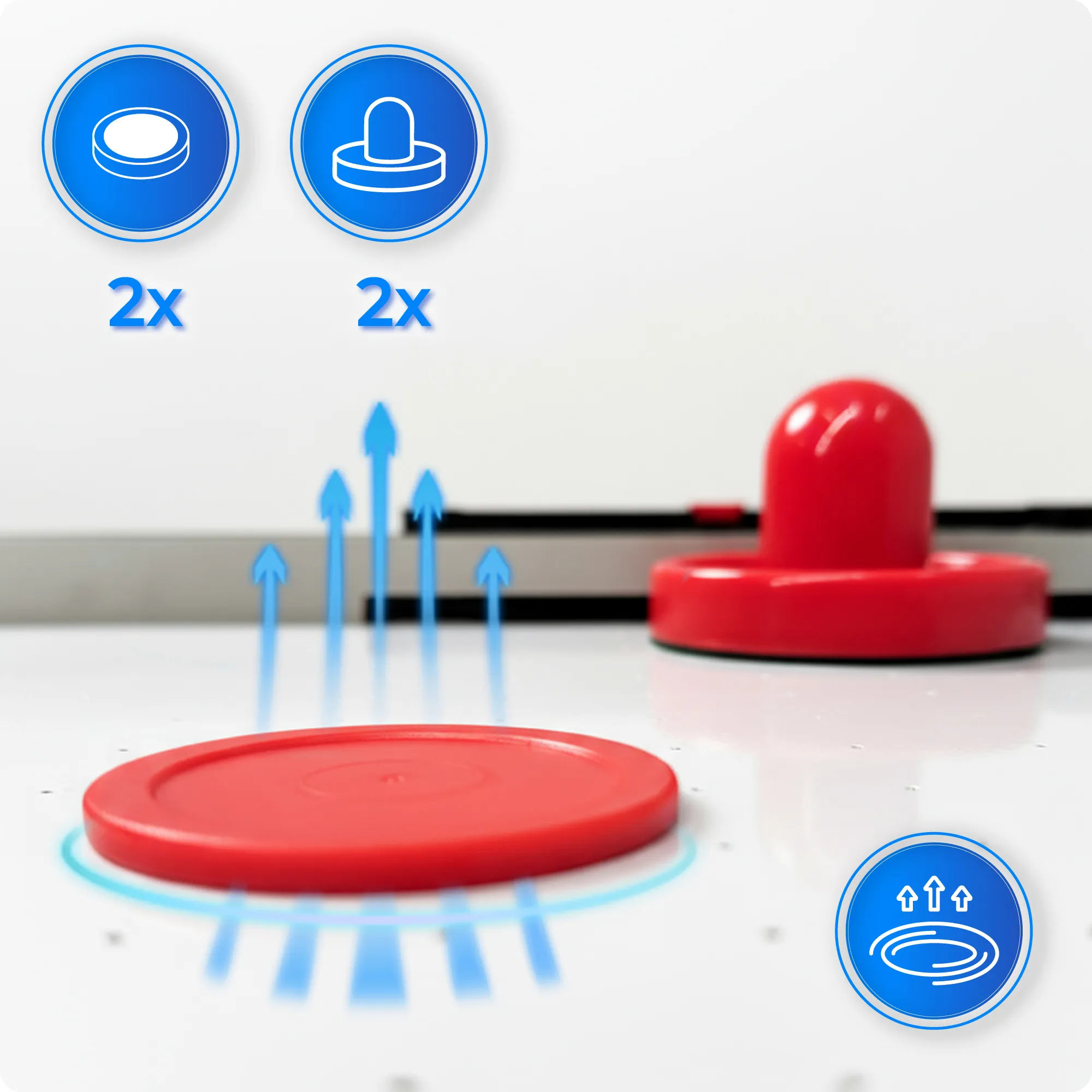 Air hokejaus komplektacija – THUNDER