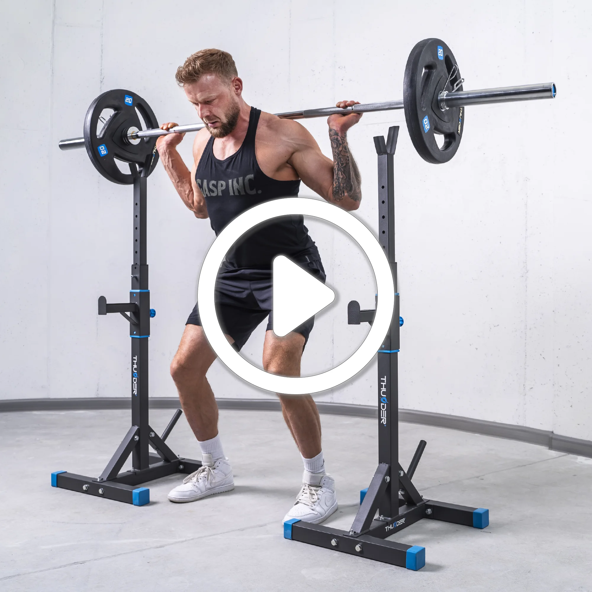 THUNDER prekės ženklo grifai ir svoriai