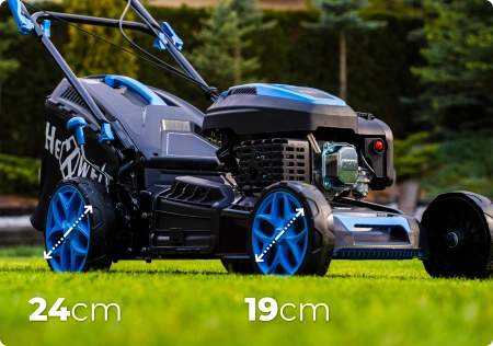 Benzininė vejapjovė Hexwelt HW-KS-200 51 cm 3,8 kW su pavara