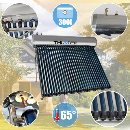 Slėginis kolektorius su rezervuaru THUNDER 300 L