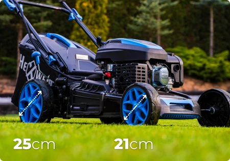 Benzininė vejapjovė Hexwelt HW-KS-224 53 cm 4,4 kW su pavara