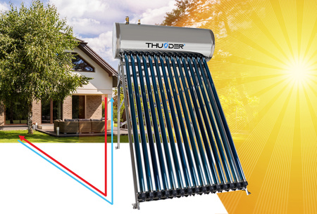 Slėginis kolektorius su rezervuaru THUNDER 150 L
