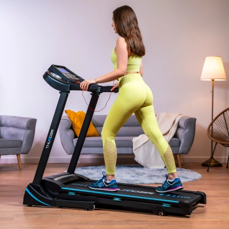 THUNDER ICON-BLACK elektrinis bėgimo takelis