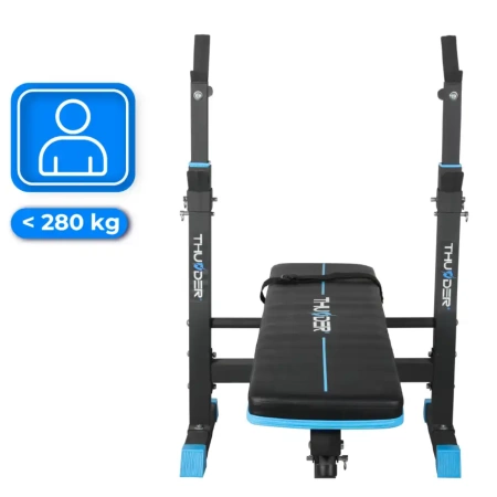 THUNDER MONET treniruočių suolas su stovais