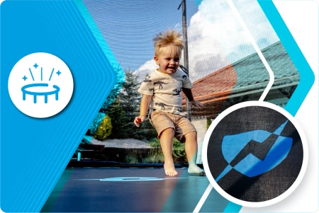 THUNDER INSIDE ULTRA 16FT (488 cm) MĖLYNAS batutas