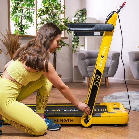 THUNDER RACE-GOLD elektrinis bėgimo takelis