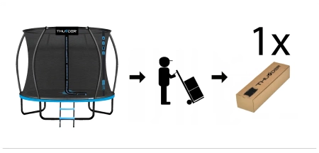 THUNDER INSIDE ULTRA 6FT batutas (183 cm) MĖLYNA