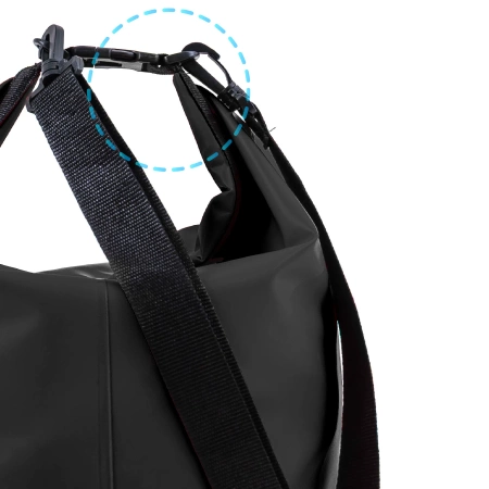 Neperšlampamas krepšys 30 L THUNDER juodas