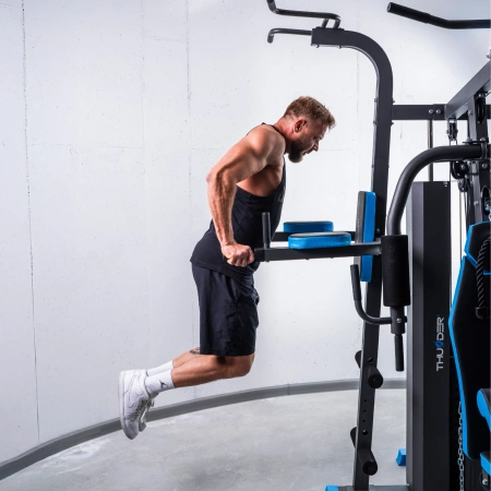 Daugiafunkcinis treniruoklis su bokso maišu THUNDER HEAVY