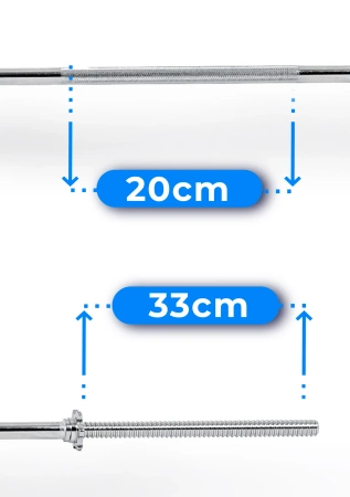 Sriegiuotas tiesus grifas 180 cm 30 mm THUNDER