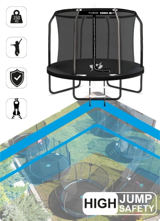 THUNDER INSIDE ELITE batutas 10 pėdų (305 cm) BLACK