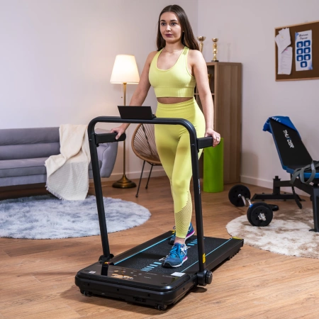 THUNDER IMPACT-BLACK elektrinis bėgimo takelis