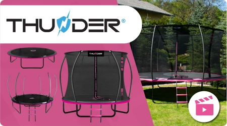 THUNDER INSIDE ULTRA 8FT (244 cm) PINK batutas