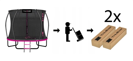 THUNDER INSIDE ULTRA 8FT (244 cm) PINK batutas