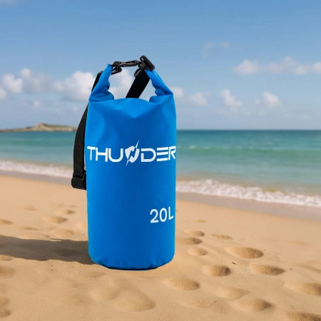 Neperšlampamas krepšys 20 L THUNDER mėlynas