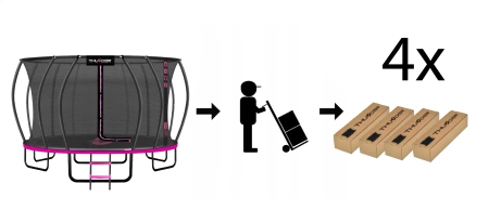 THUNDER INSIDE ULTRA 16FT (488 cm) PINK batutas