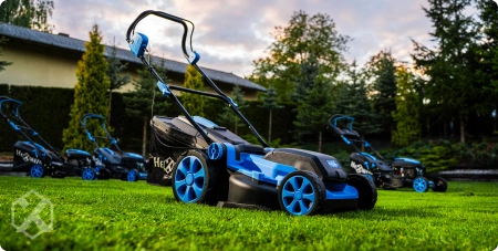 Akumuliatorinė vejapjovė Hexwelt HW-KA-40 40 cm 40 V 8 Ah