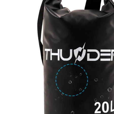 Neperšlampamas krepšys 20 L THUNDER juodas