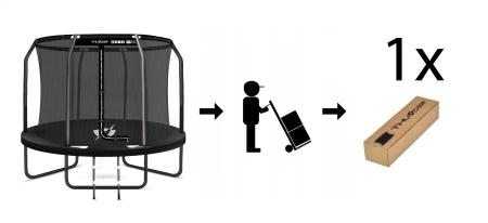 THUNDER INSIDE ELITE 6FT batutas (183 cm) BLACK