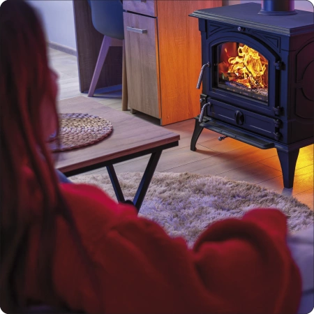 Ketinė malkinė krosnelė WESTA 17 kW