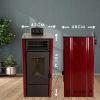 Granulinė krosnelė SOPHIA RED 8,1 kW