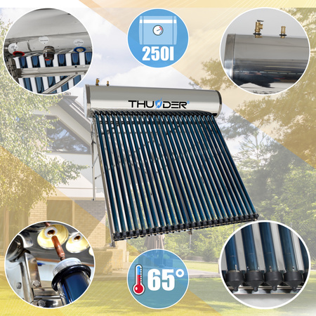 Slėginis kolektorius su rezervuaru THUNDER 250 L