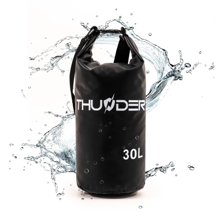 Neperšlampamas krepšys 30 L THUNDER juodas
