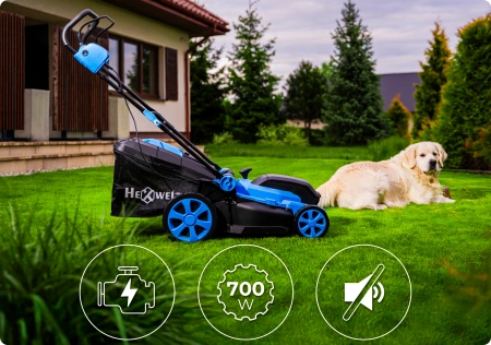 Akumuliatorinė vejapjovė Hexwelt HW-KA-40 40 cm 40 V 8 Ah