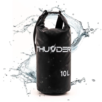 Neperšlampamas krepšys 10 L THUNDER juodas