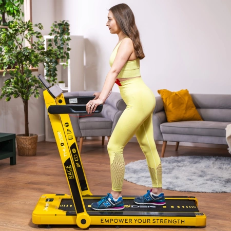 THUNDER RACE-GOLD elektrinis bėgimo takelis