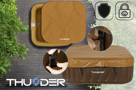 THUNDER BREVE pripučiama sodo sūkurinė vonia