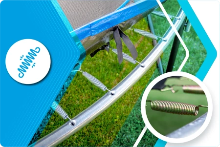 THUNDER INSIDE ULTRA 16FT (488 cm) MĖLYNAS batutas