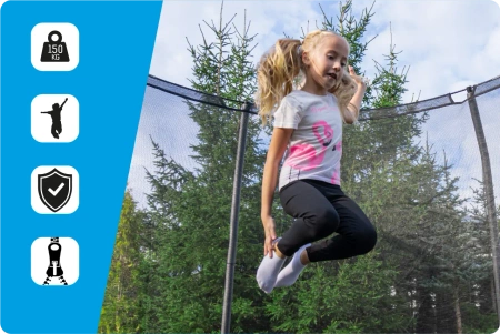 THUNDER INSIDE ELITE 16FT batutas (488 cm) BLACK