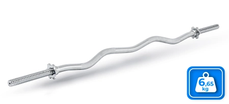 Sriegiuotas šiek tiek lenktas grifas 120 cm 30 mm THUNDER